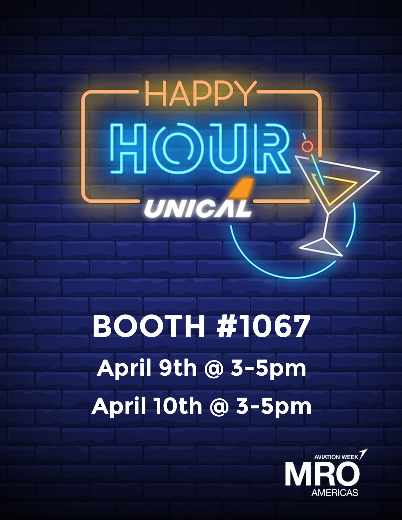 Happy Hour - MRO Americas 2024 Happy Hour - MRO Americas 2024